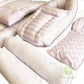 7 in 1 Baby Bedding Set - Pink - Hand Quilts, Baby Carrier, Pillows