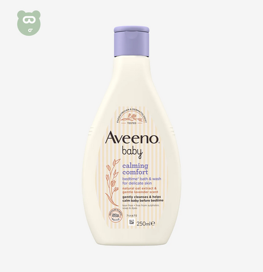 Aveeno baby calming comfort bath wash 250ml