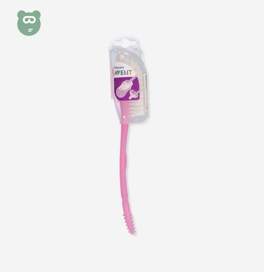 Avent Bottle & Teat Brush - Pink