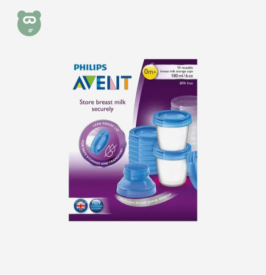 Avent Breast Milk Storage Cup 10pk Set