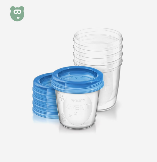 Avent Breast Milk Storage Cup 5pk Set