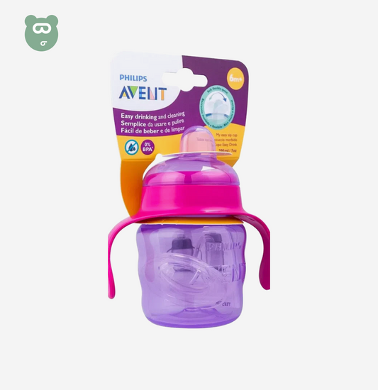 Avent Spout Cup 9oz - Pink/ Blue