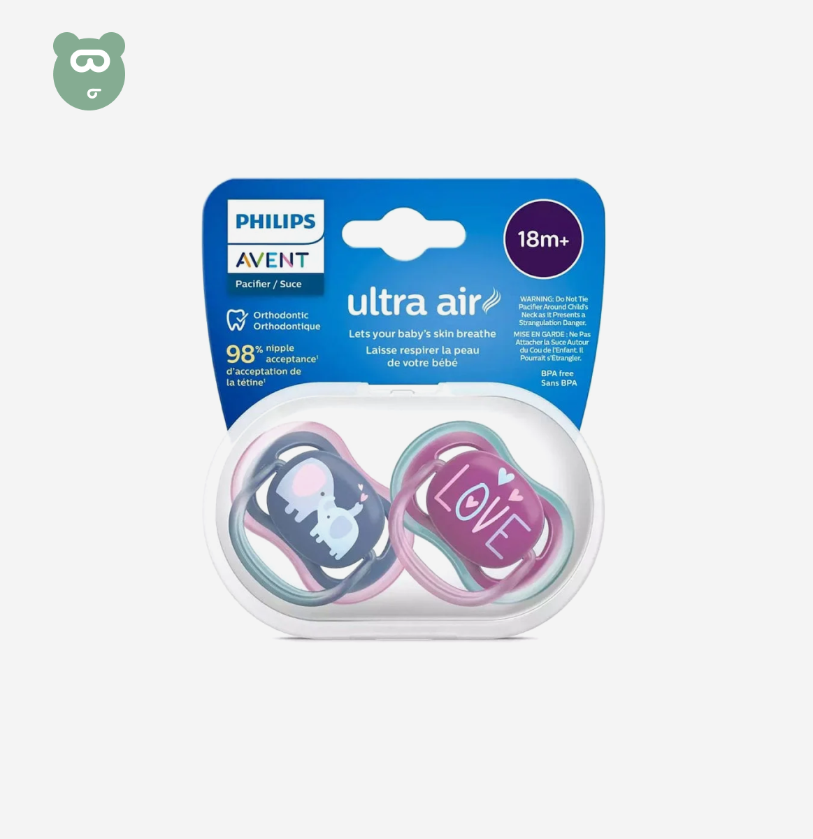 Avent Ultra Air Soother 18m+