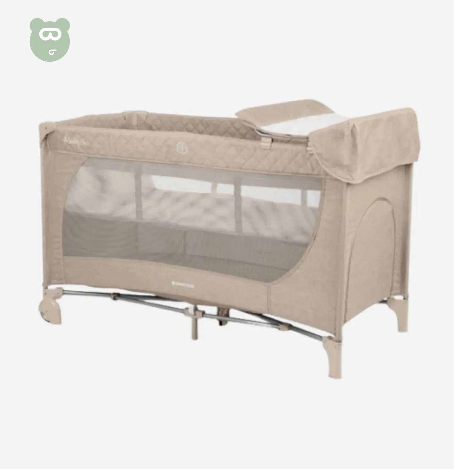 Baby Travel Cot - Beige