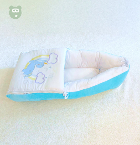 Baby Carrier Blue Unicorn