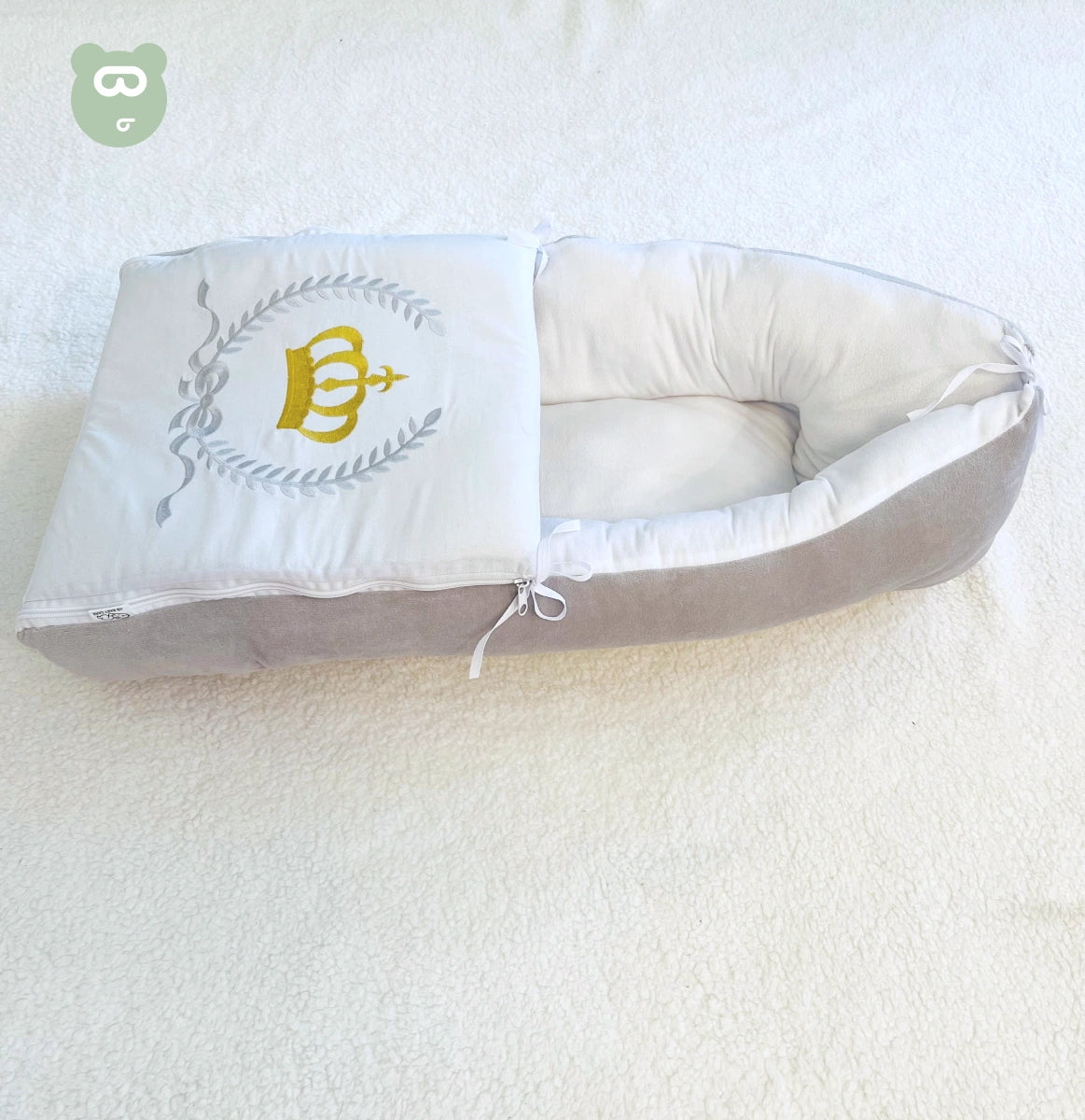 Baby Carrier Grey Crown