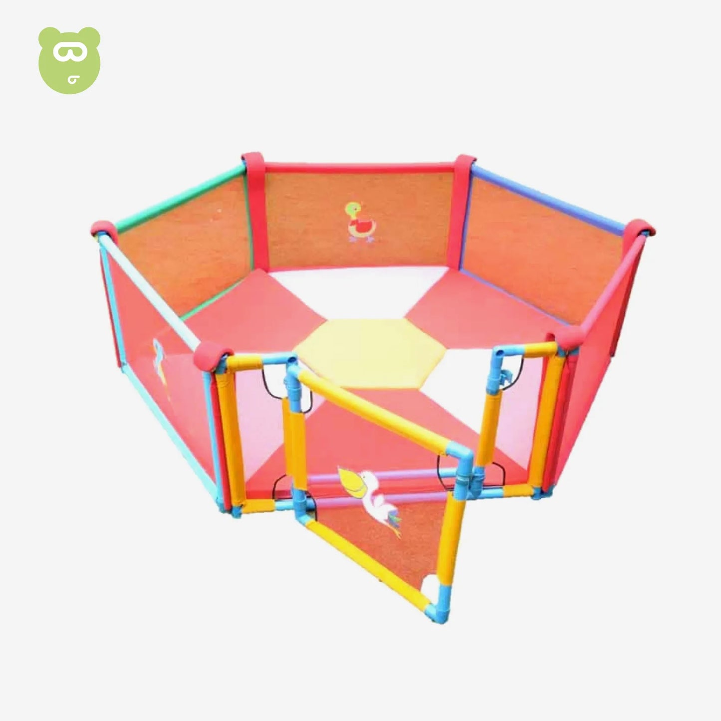 Babybear Playpen with Gate and Premium Mattress