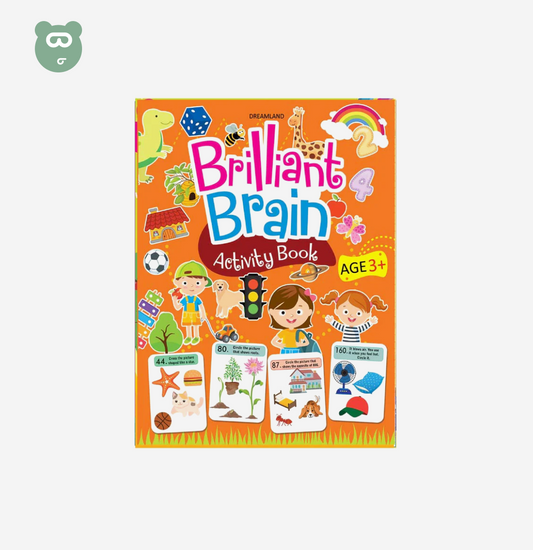 Brilliant Brain Activity Book 3+