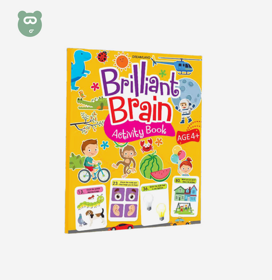 Brilliant Brain Activity Book 4+
