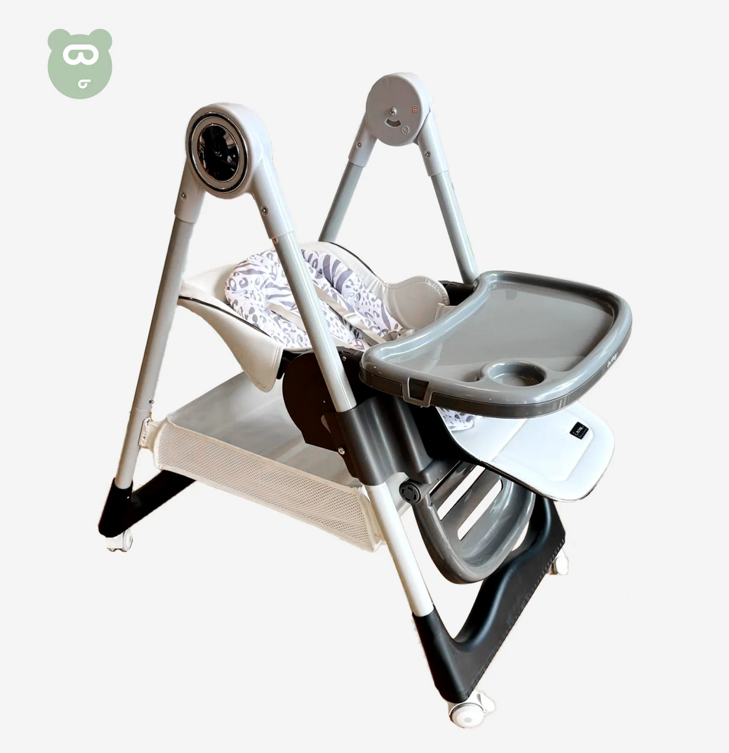 Burbay feeding chair white