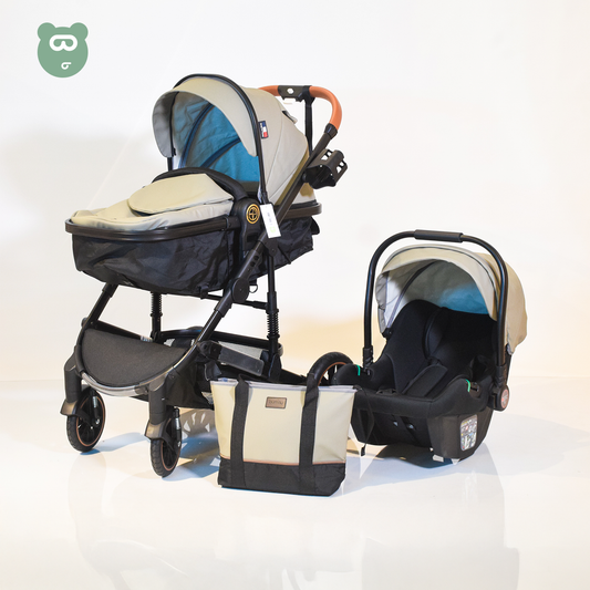Burbay Travel System Gray