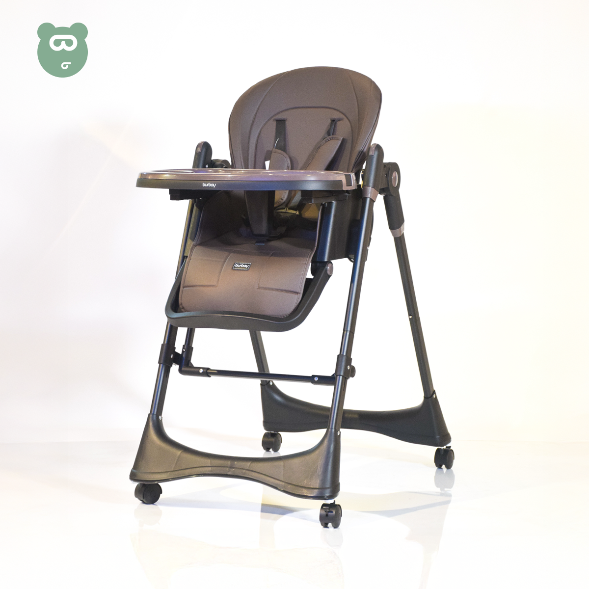 Burbay Swing Feeding Chair Brown