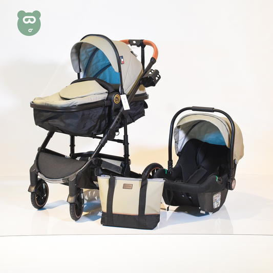 Burbay Travel System Gray