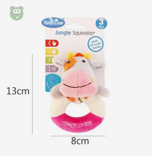 Cloth Rattle Cow Ring