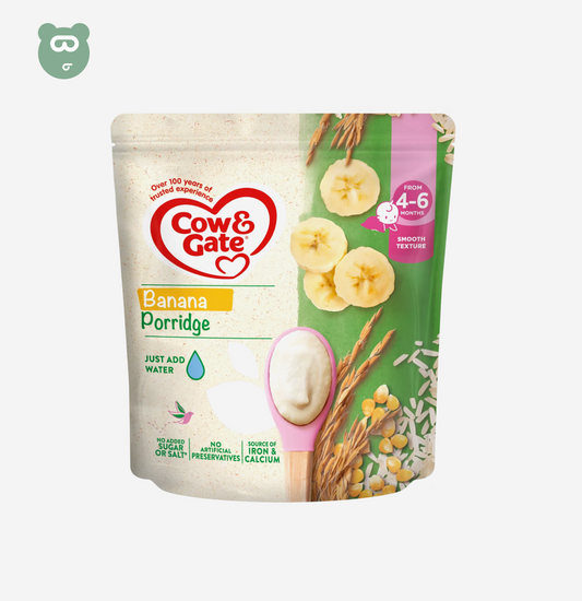 Cow & Gate Baby Food  Banana Porridge 125g (4-6 m)
