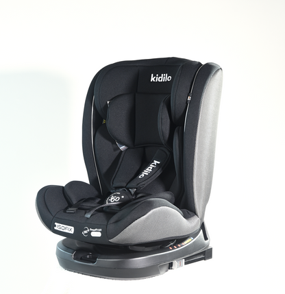 Kidilo 360 Isofix Car Seat - BXS-223A - Black