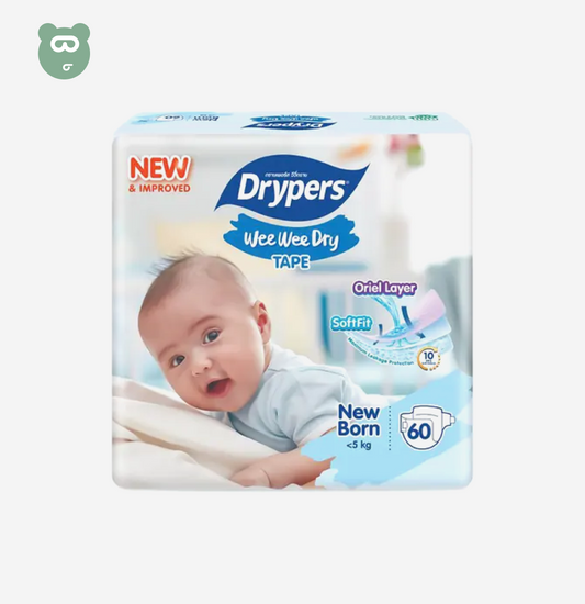 Drypers NB 60Pc - Diapers