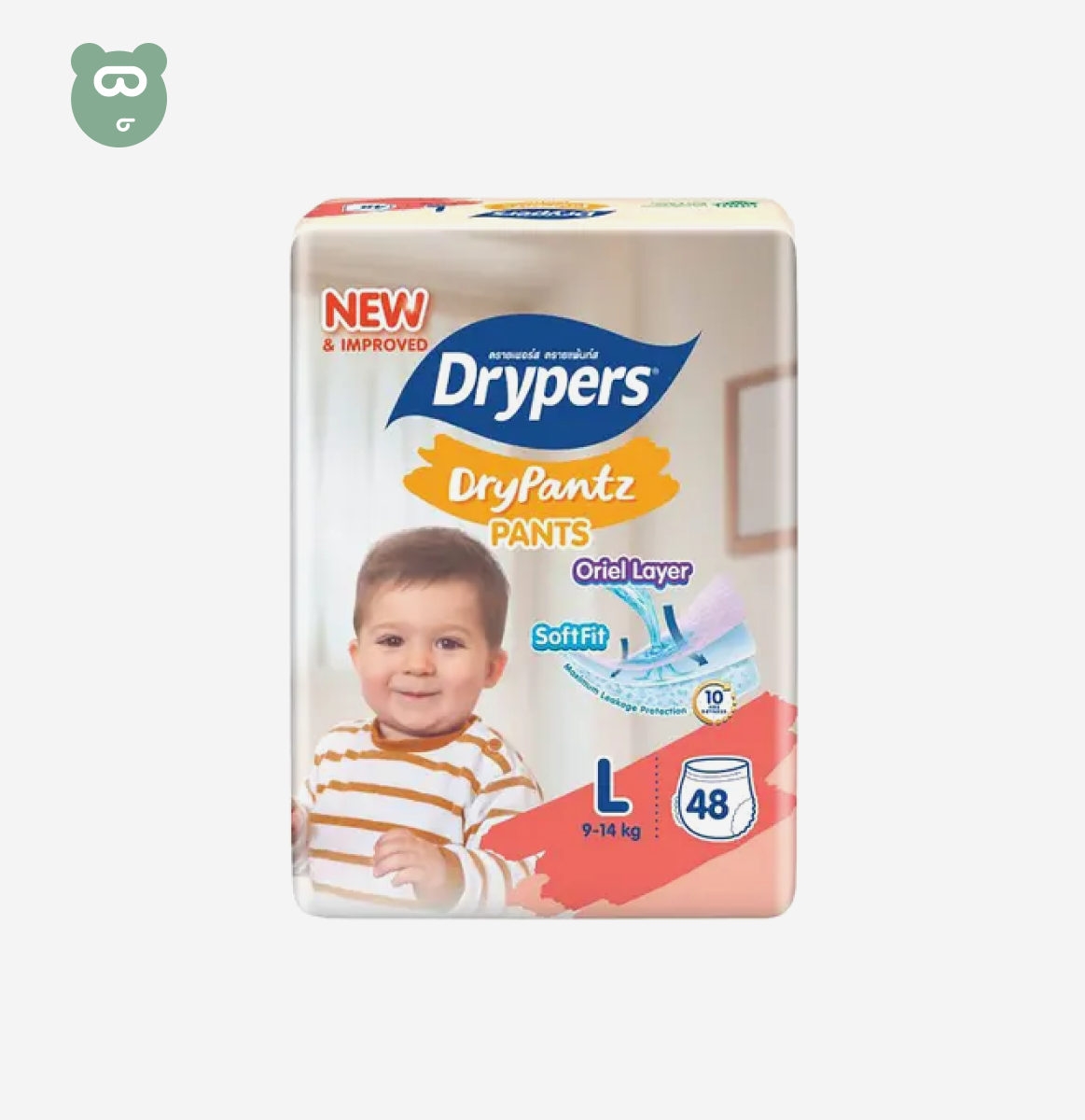 Drypers DryPantz L 48PC -Diapers