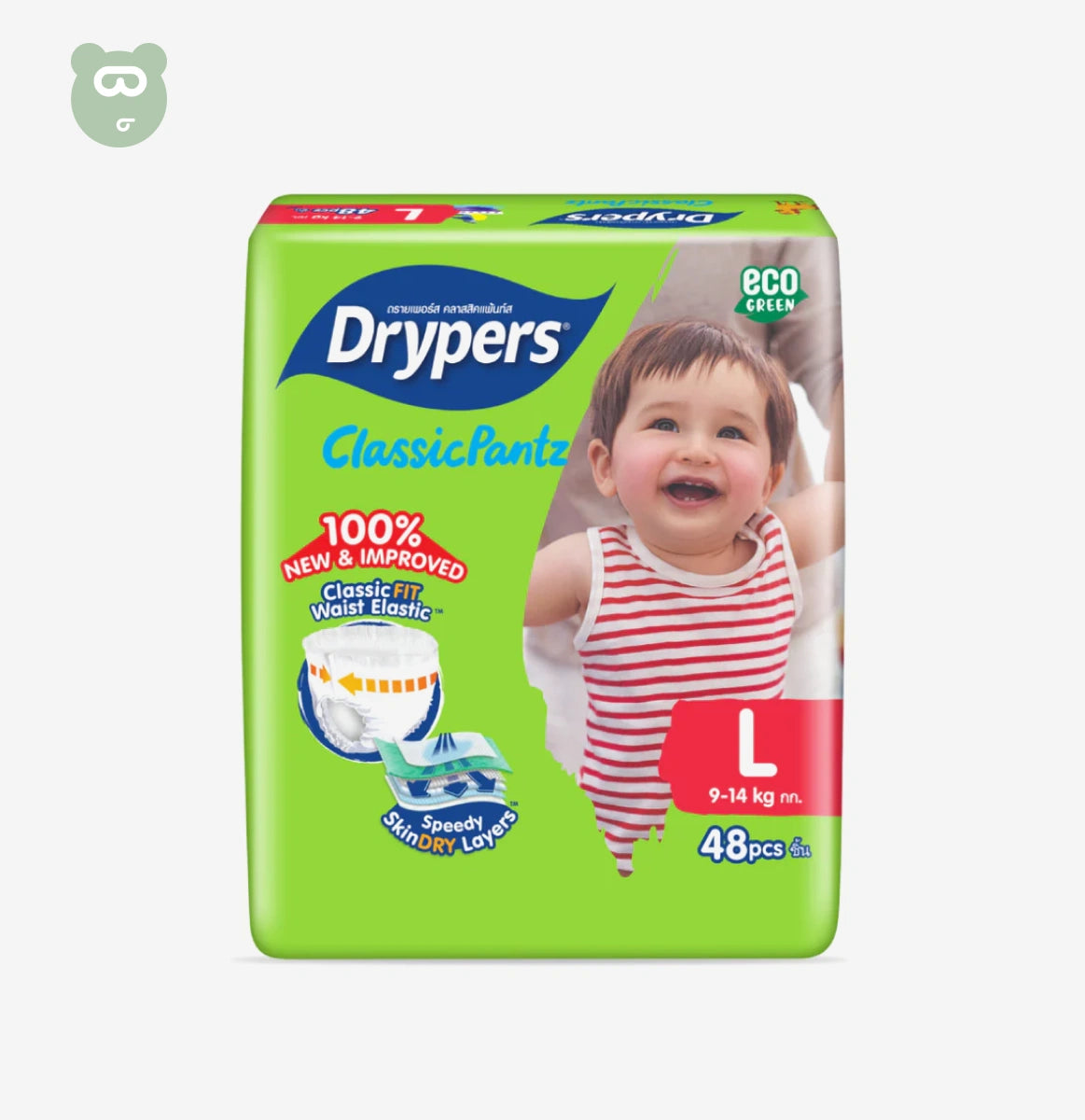 Drypers Classic Pantz L 48pcs