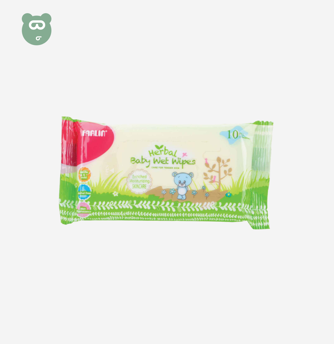 Farlin Baby Wet Wipes 10pcs