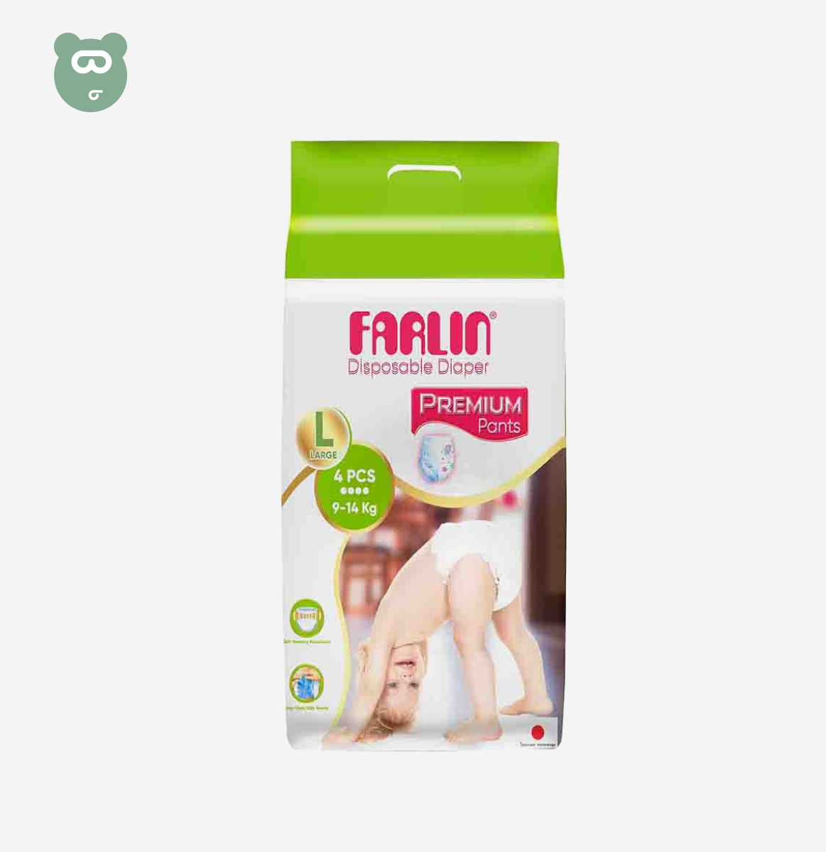 Farlin pants L 4pcs