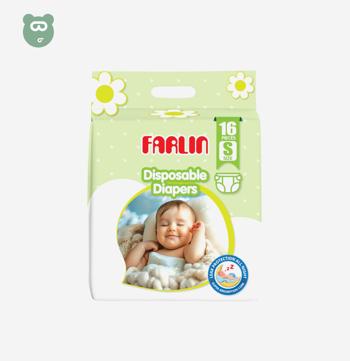 Farlin Baby Diapers S 16 Pcs