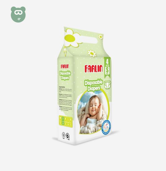 Farlin Baby Diapers S 4Pcs