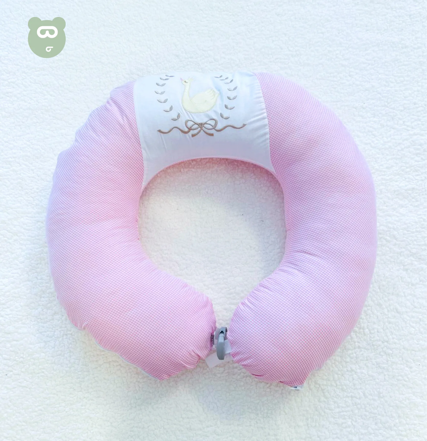 Feeding Pillow Pink Swan