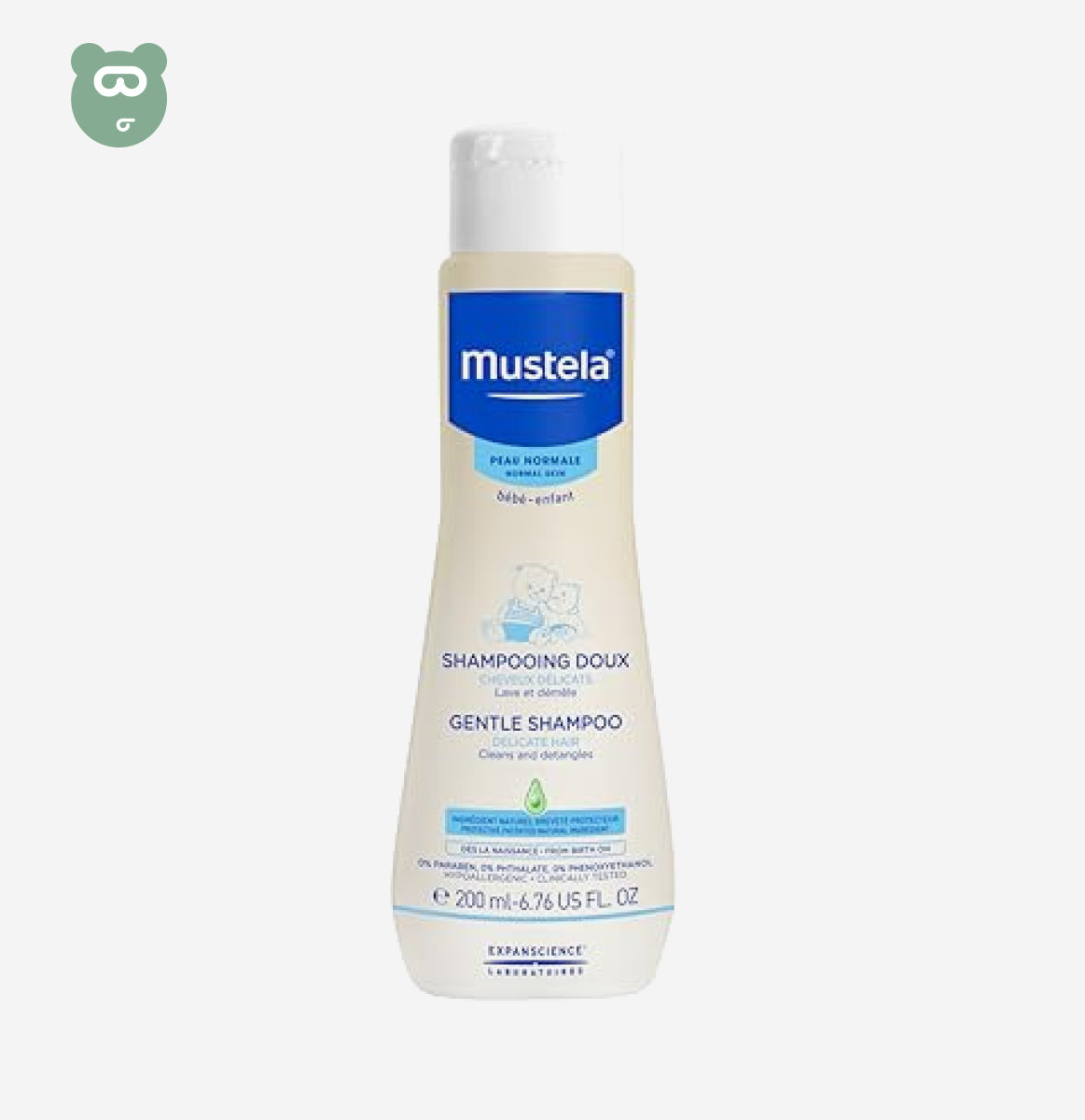 Mustela Gentle Shampoo 200ml