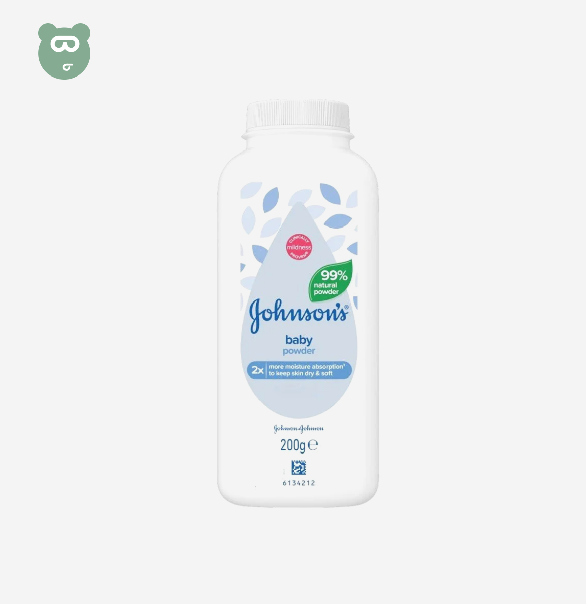 Johnsons Baby Natural Powder 400g