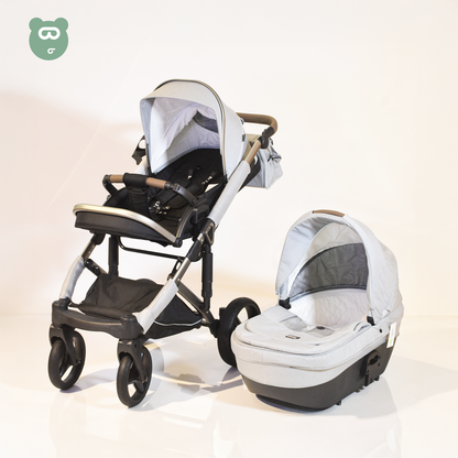 Kidilo 4 in 1 Travel System Light Gray