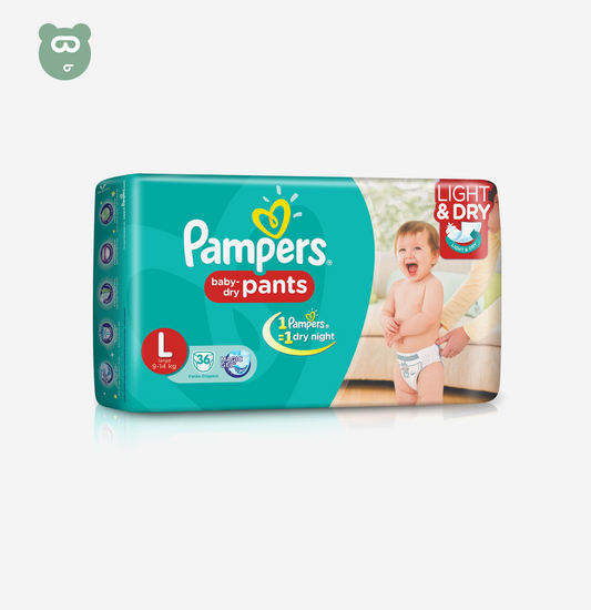 Pampers Pants Large 36pcs & TAPES L5-2