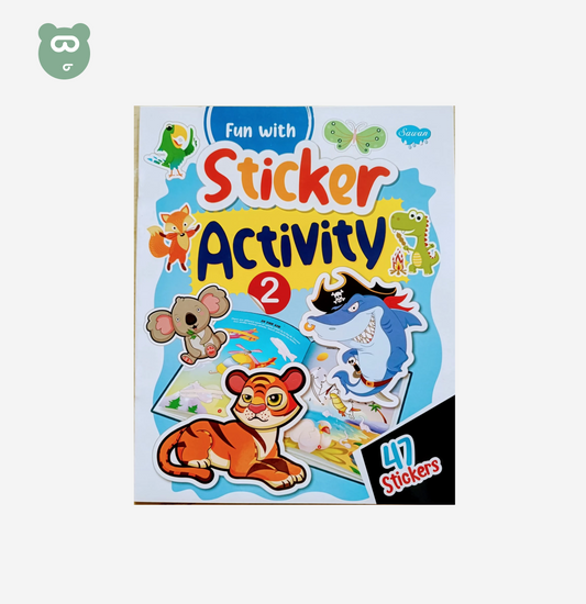 Sawan Fun With Sticker Activity 2