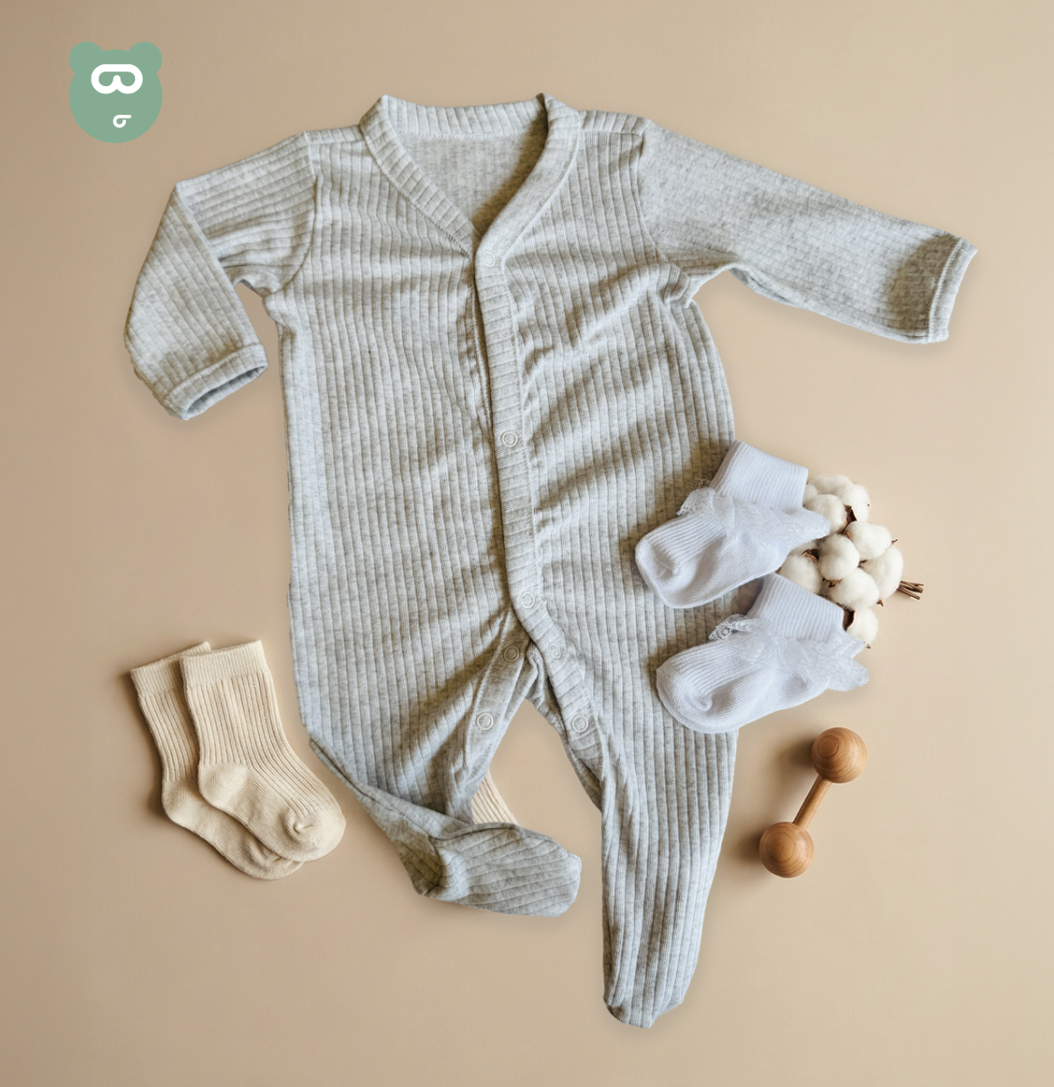 Sleep Suit NB 1pc