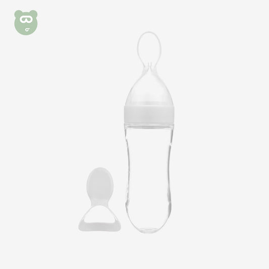 Squeeze Feeder White