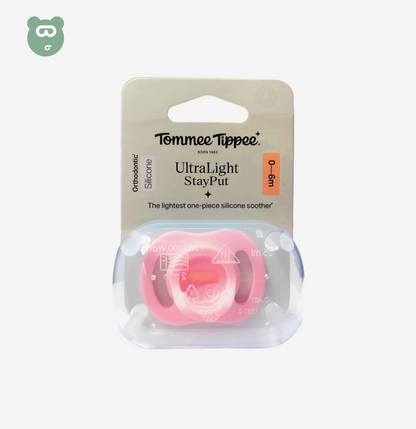 Tommee Tippee Ultra Light Silicone Soother 0-6M