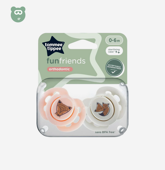 Tommee Tippee Fun Friends soother  6- 18M