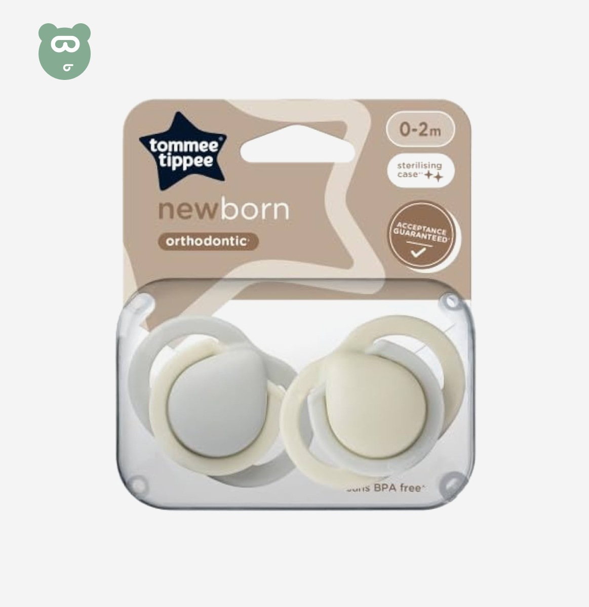 Tommee Tippee  NewBorn Soother 0-2m