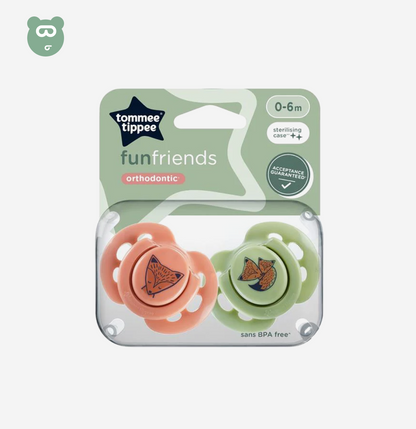 Tommee Tippee Fun Friends soother  6- 18M