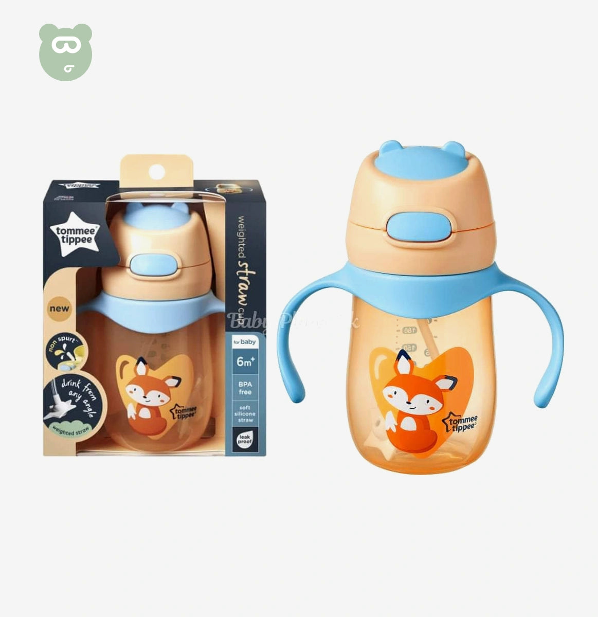 Tommee Tommee Weighted Straw 2 Handle Cup 240ml