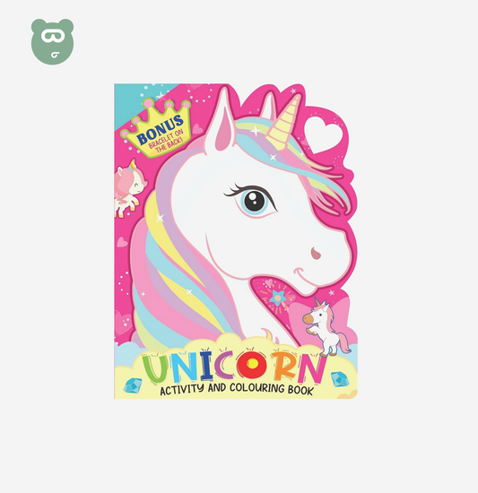 Unicorn Activity And Colouring Book