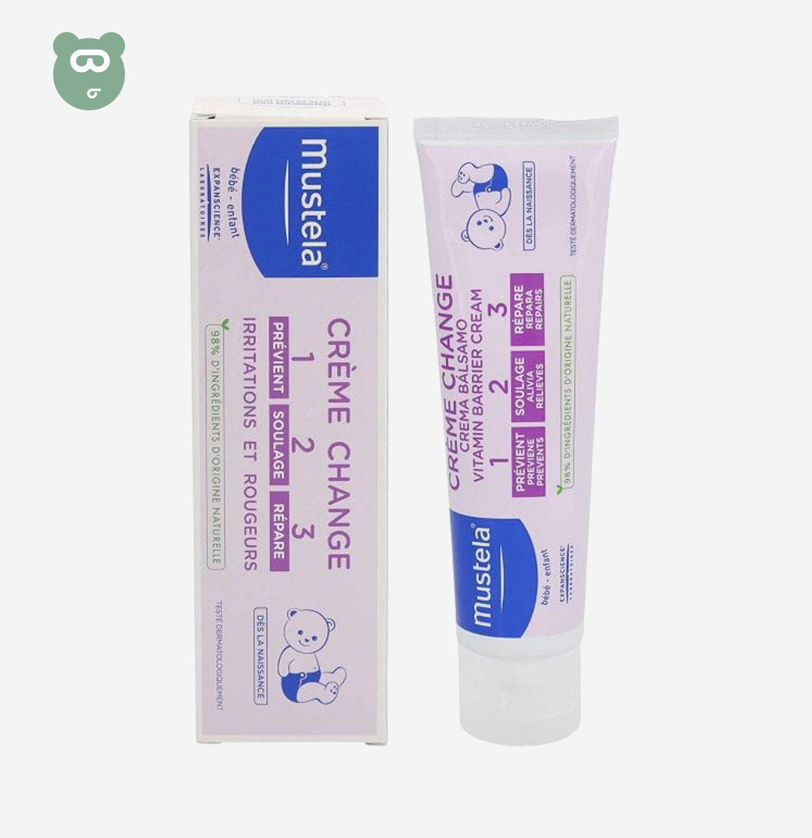 Mustela Vitamin Barrier Cream 100ml