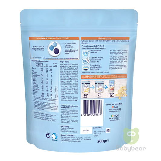 Aptamil Baby Food  Multigrain Cereal 200g 7m+