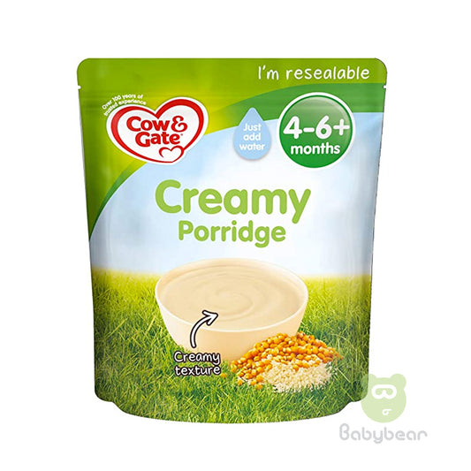 Cow & Gate Baby Food  Creamy Porridge 125g 4 to 6m