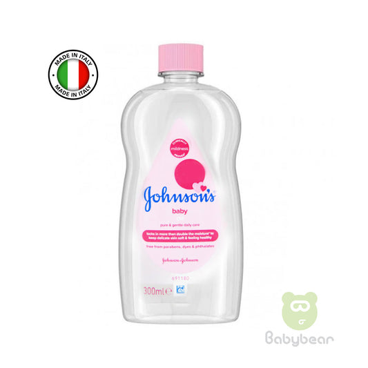 Johnsons Baby Oil 300ml (Made in Italy)