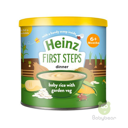 Heinz Tins - Baby rice with garden veg Baby Food