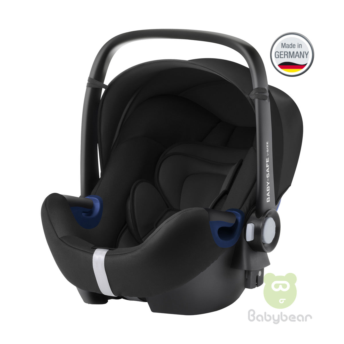 Britax Romer BABY SAFE I-SIZE (Black) Made in Germany  0-15 Months Baby Car Seat