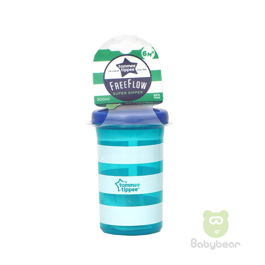 Tommee Tippee FreeFlow Super Sipper Blue Stripe