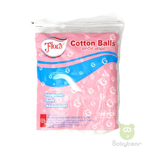 Flora Cotton Balls