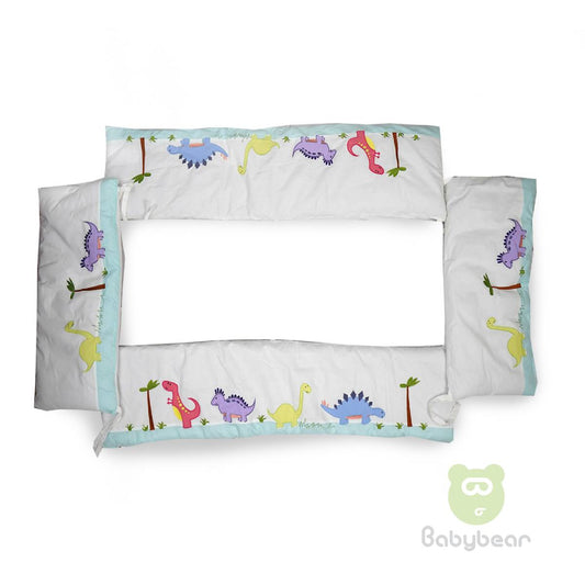 Baby Bear 4 piece Crib Bumper Set - Dinosaurs